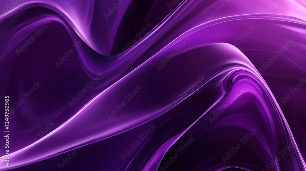 Fototapeta premium Stunning Purple Abstract Graphic Design