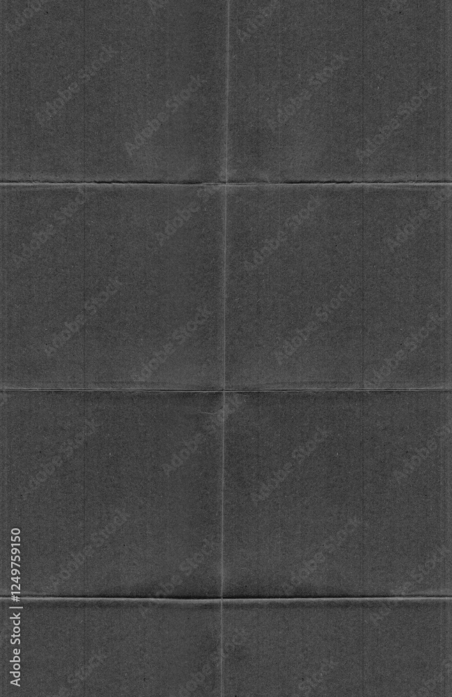 Fototapeta premium paper effect layer, print photo overlay with deep folding marks.
