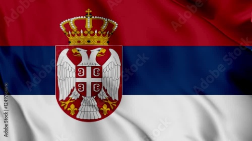 flag of the serbia