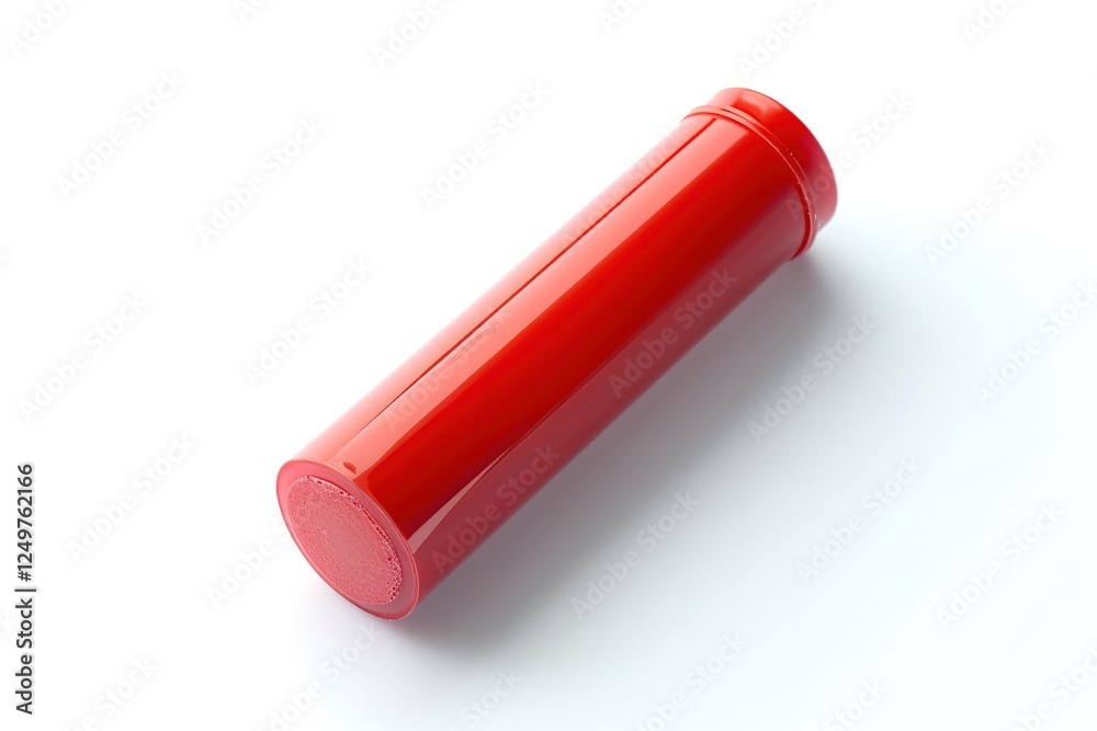 Portable Glue Stick Isolated on Solid Background Portable Glue Stick Isolated on Solid Background