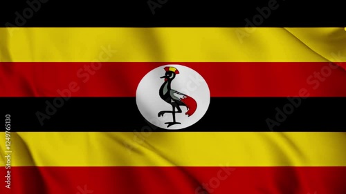 flag of uganda 