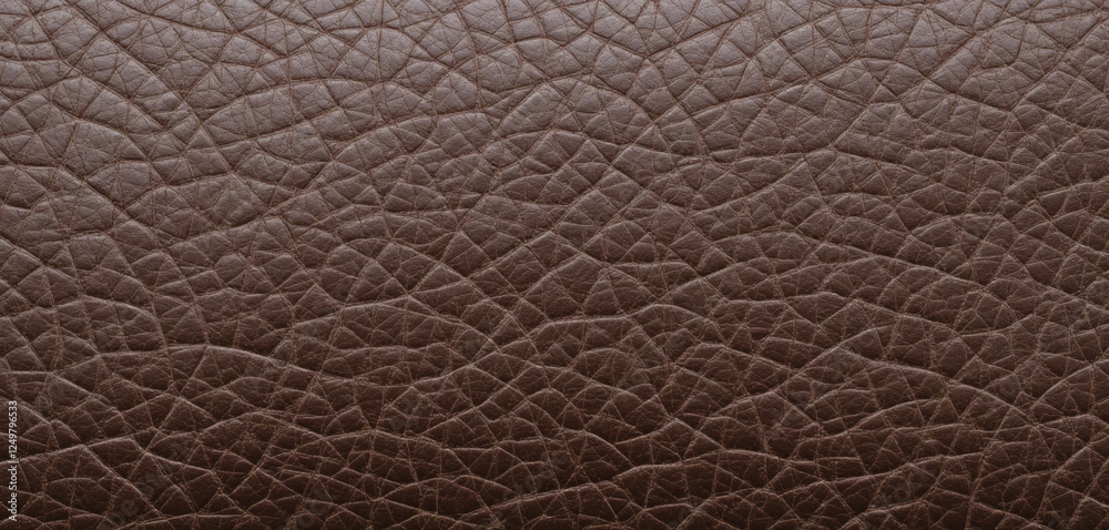 Close-up of leather surface with fine grain details, deep brown tones, realistic texture, high-quality leather craftsmanship, authentic premium leather, luxurious leather finish, and rich brown Close-up of leather surface with fine grain details, deep brown tones, realistic texture, high-quality leather craftsmanship, authentic premium leather, luxurious leather finish, and rich brown