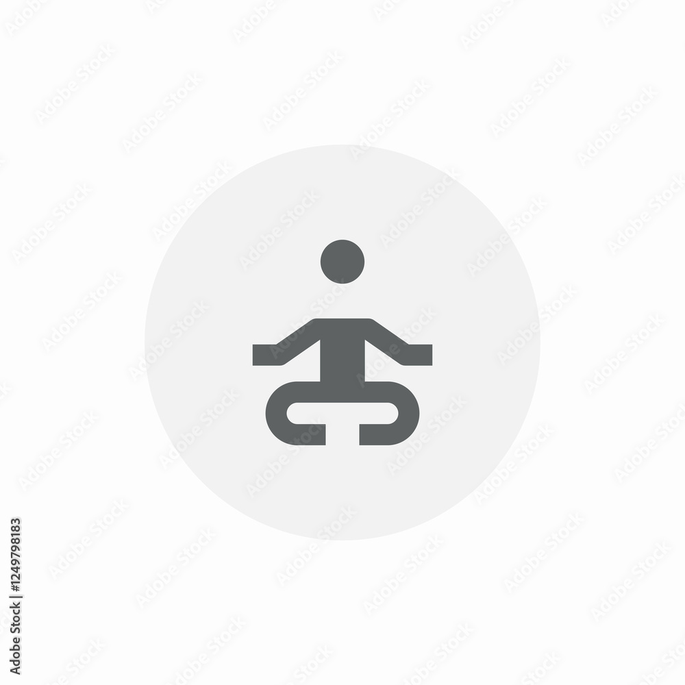 floor relaxation icon sign vector floor relaxation icon sign vector