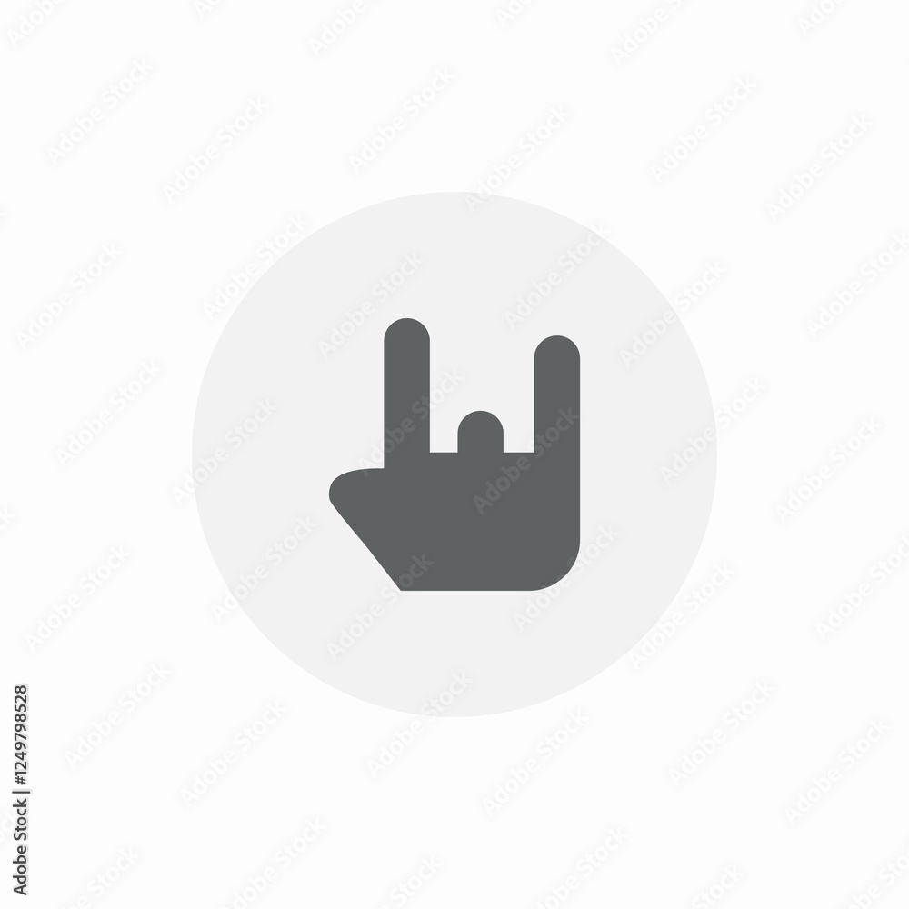 rock music concert icon sign vector rock music concert icon sign vector