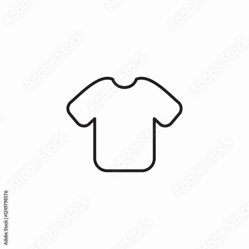 short sleeves icon sign vector