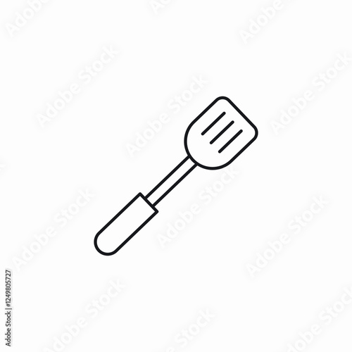 kicthen spatula icon sign vector