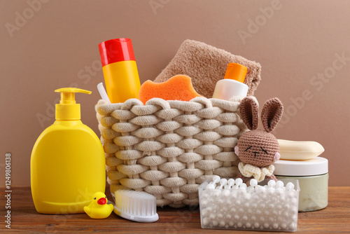 Adorable and delightful Baby Bath Essentials in a cheerful and bright shade 