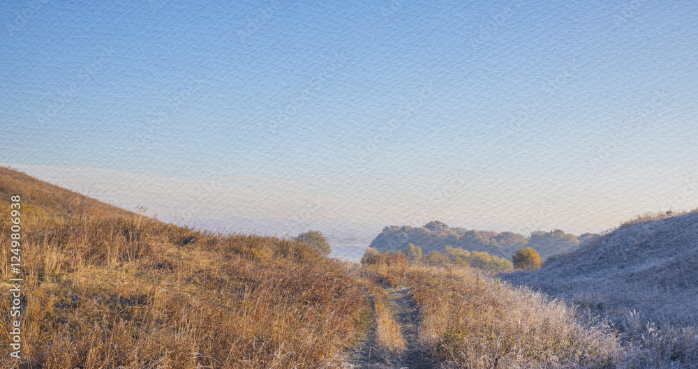 Fototapeta premium landscape in the mountains