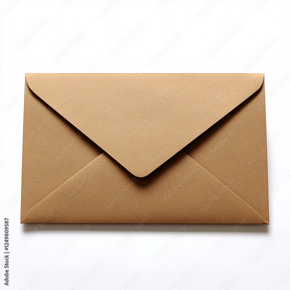 envelope on white background envelope on white background