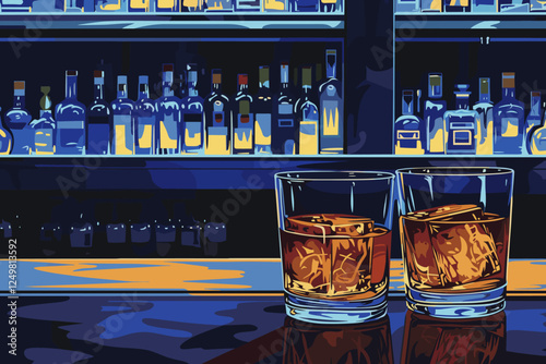 Unwinding at the Bar: Enjoying a Whiskey while Staying Connected