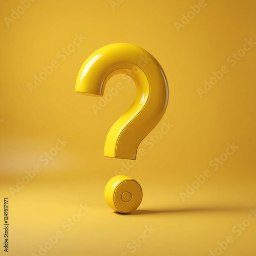 gold question mark