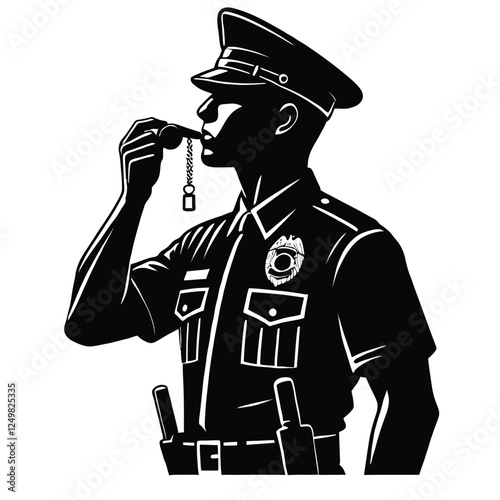 Police Officer Silhouette