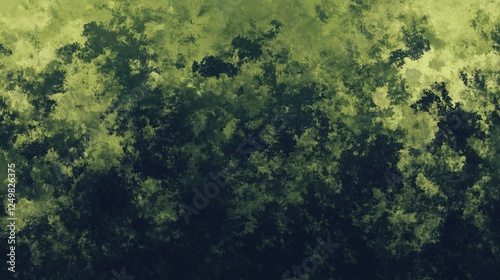 Abstract camouflage texture with dark olive and khaki gradient effect