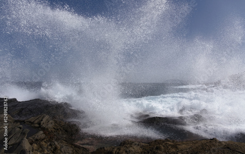 Wallpaper Mural Gran Canaria, north coast, powerful ocean waves breaking  Torontodigital.ca