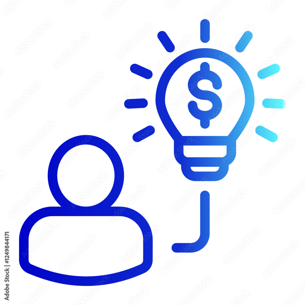idea Icon Line Gradient Style for Training Pack Icon Themes
idea Icon Line Gradient Style for Training Pack Icon Themes