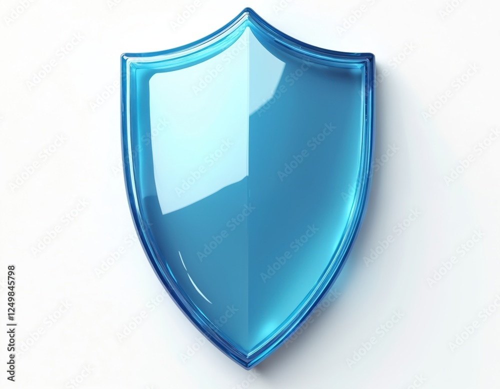 Sleek blue shield graphic. Modern design element for safety, protection. Protective symbol. Digital icon for security. Safeguard concept. Stylish visual. Trustworthy. Reliable. Excellent for tech Sleek blue shield graphic. Modern design element for safety, protection. Protective symbol. Digital icon for security. Safeguard concept. Stylish visual. Trustworthy. Reliable. Excellent for tech