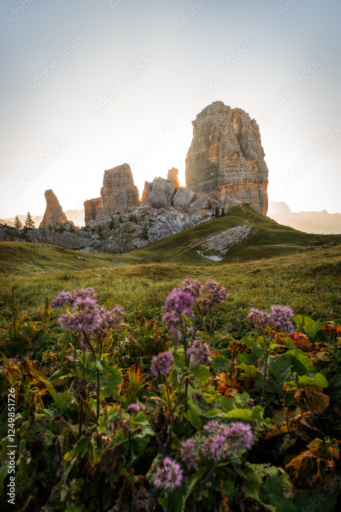 The Dolomites Mountains in Northern Italy
