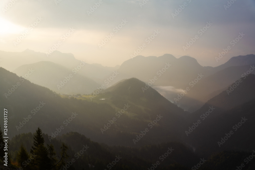 The Dolomites Mountains in Northern Italy The Dolomites Mountains in Northern Italy