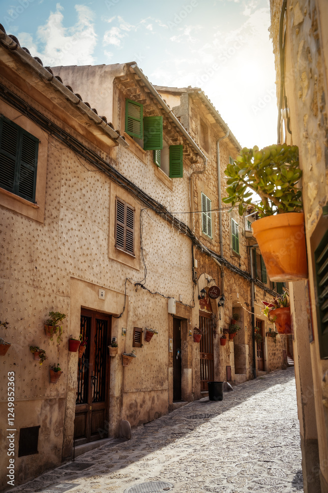Small Alleyways in Majorca Villages