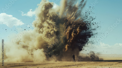 black dust explosion