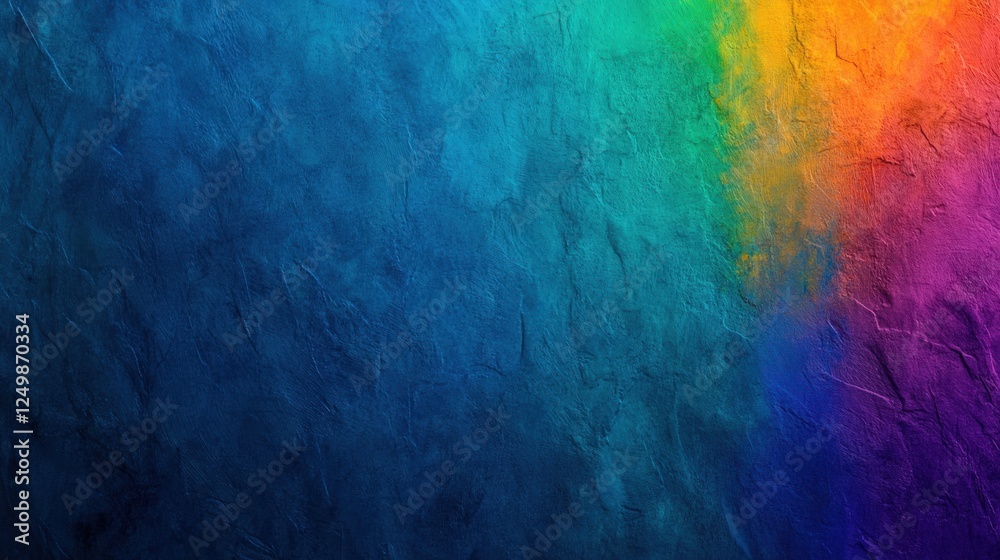 Obraz premium Colorful textured wall background gradient