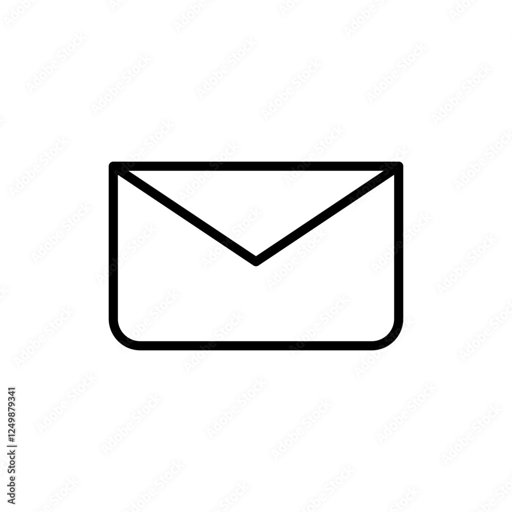 Mail icon vector. email sign and symbol. E-mail icon. Envelope icon Mail icon vector. email sign and symbol. E-mail icon. Envelope icon