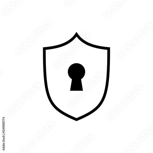 Security icon vector. protection sign and symbol. privacy. vpn
