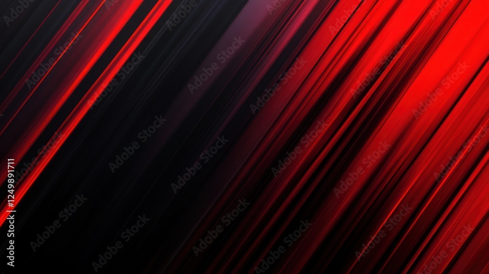 Abstract Red and Black Diagonal Lines Abstract Red and Black Diagonal Lines