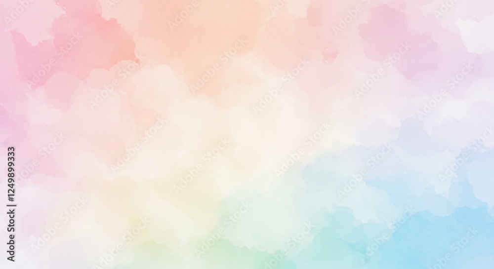 Soft watercolor backgrounds with gentle blending of pastel colors Soft watercolor backgrounds with gentle blending of pastel colors