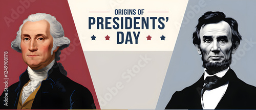 President's day portrait, past president's of the United States of America