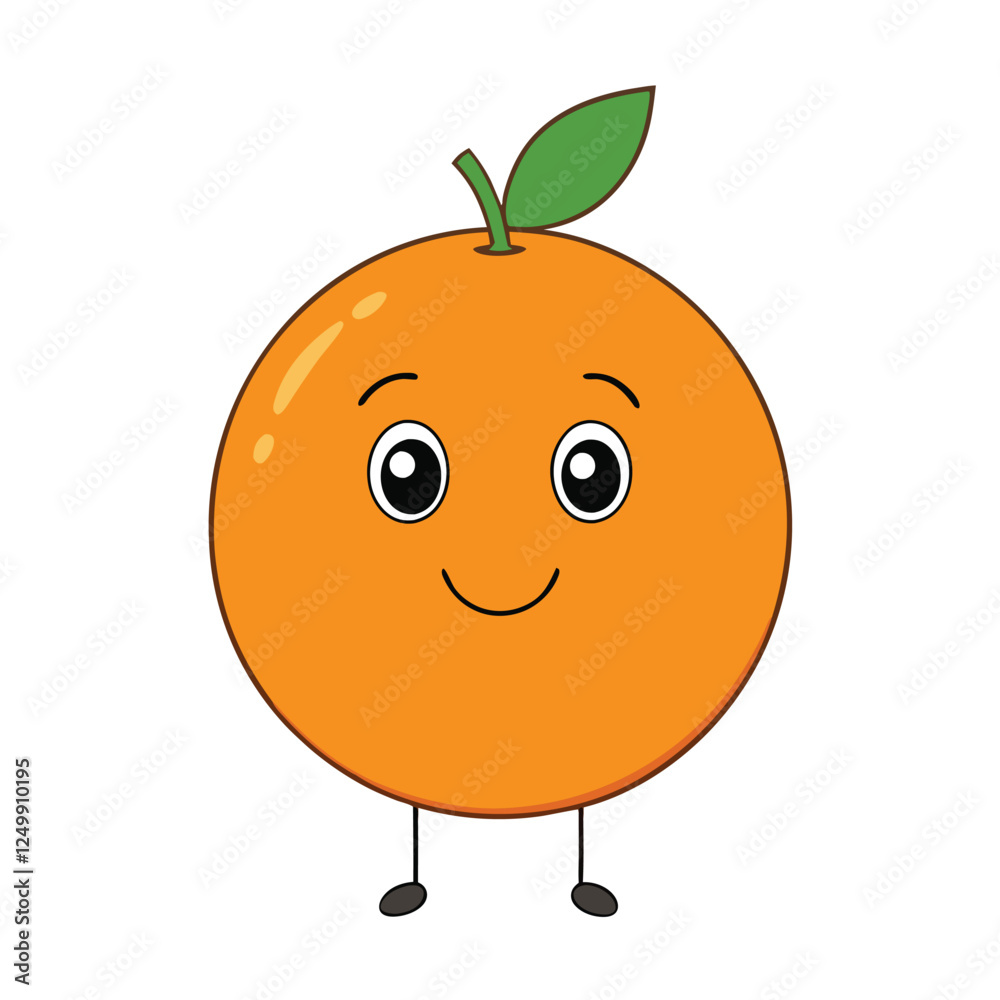 Orange vector art illustration Orange vector art illustration