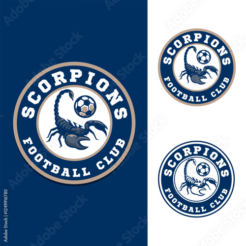 Scorpion Logo for Sports team soccer football club