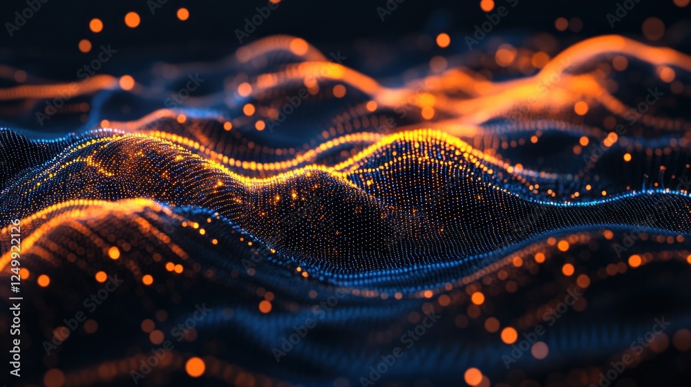 Abstract Digital Landscape