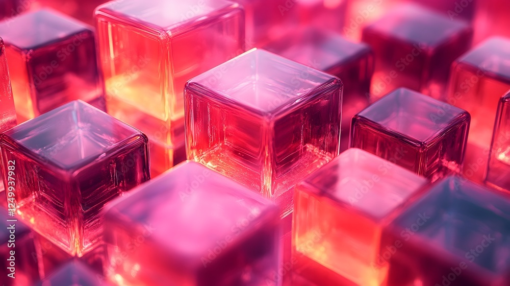 Isometric backgrounds for presentations use engaging pink cubes in a modern design suitable for creative projects and layouts Isometric backgrounds for presentations use engaging pink cubes in a modern design suitable for creative projects and layouts
