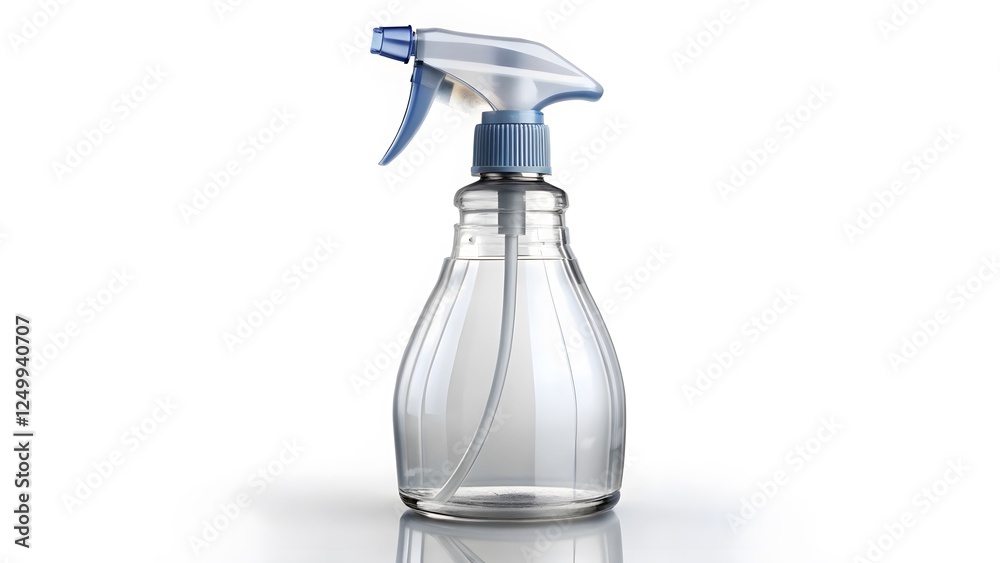 Glass Spray Bottle with Blue Trigger Sprayer Glass Spray Bottle with Blue Trigger Sprayer