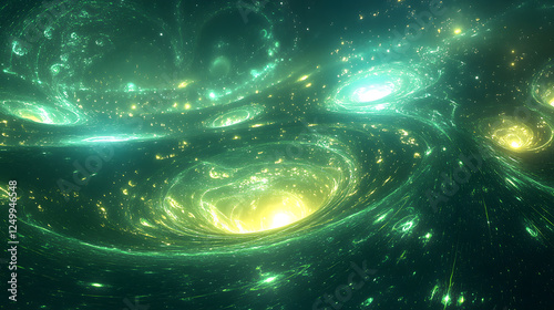 Stunning view of the Milky Way galaxy showcasing vibrant cosmic colors