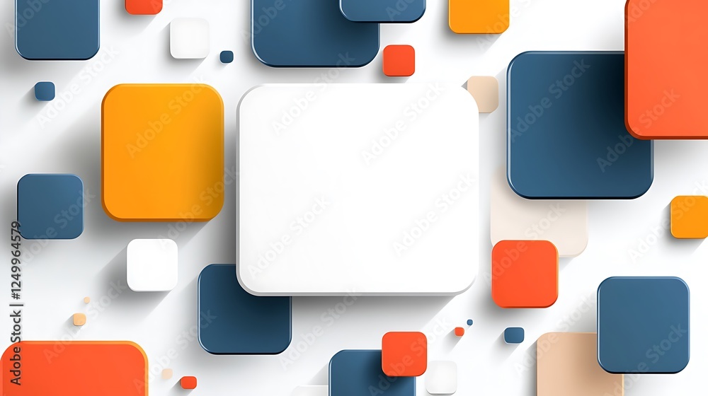 Colorful square pattern background Colorful square pattern background
