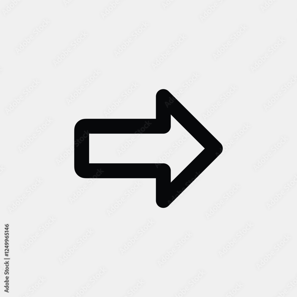 Down Left Arrow with Open Circle Down Left Arrow with Open Circle