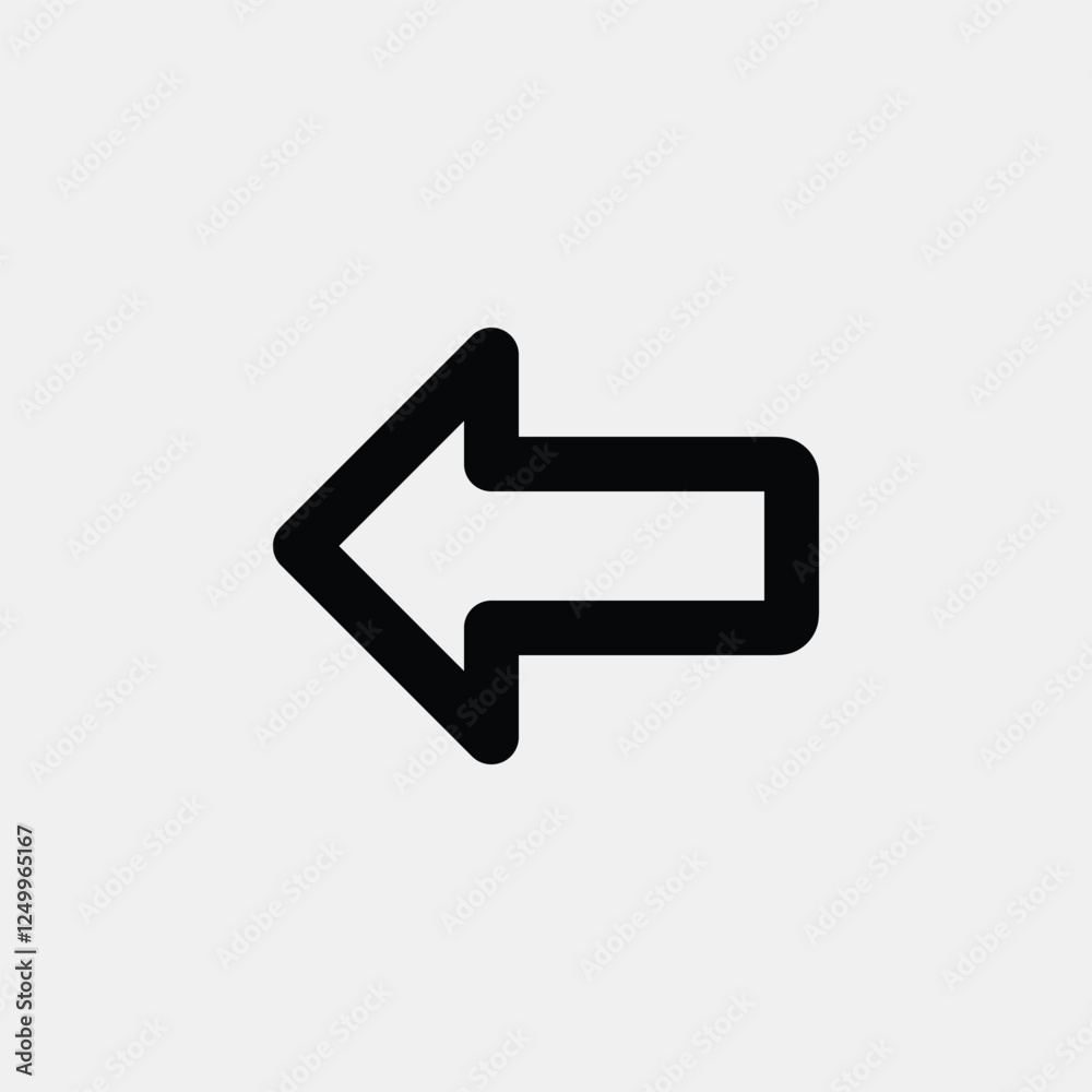 Down Arrow with Open Circle Down Arrow with Open Circle