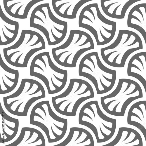Seamless pattern It has a unique identity. modern geometric background