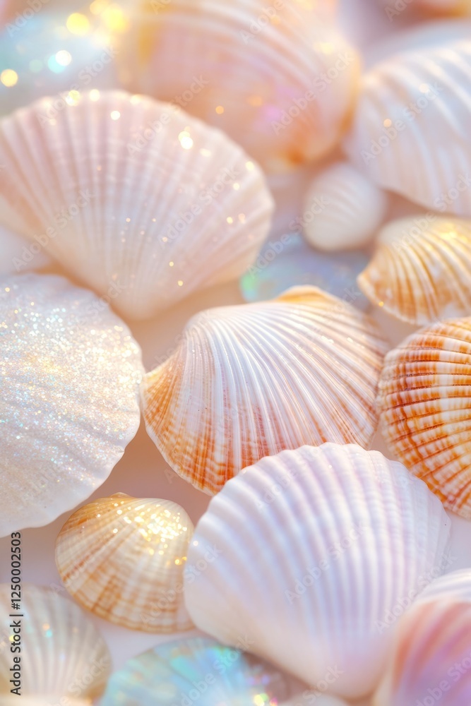 Seashells background Seashells background