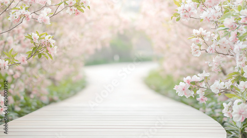 春の散歩道 promenade