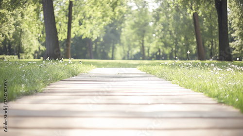 春の散歩道 promenade