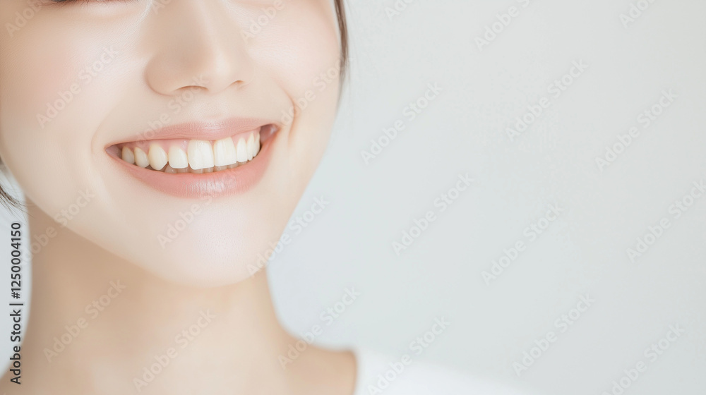 Fototapeta premium 美しい女性の笑顔 Smiling Beauty
