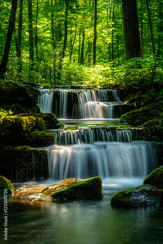 Serenity Falls: A Peaceful Retreat Amidst Nature's Lush Embrace
