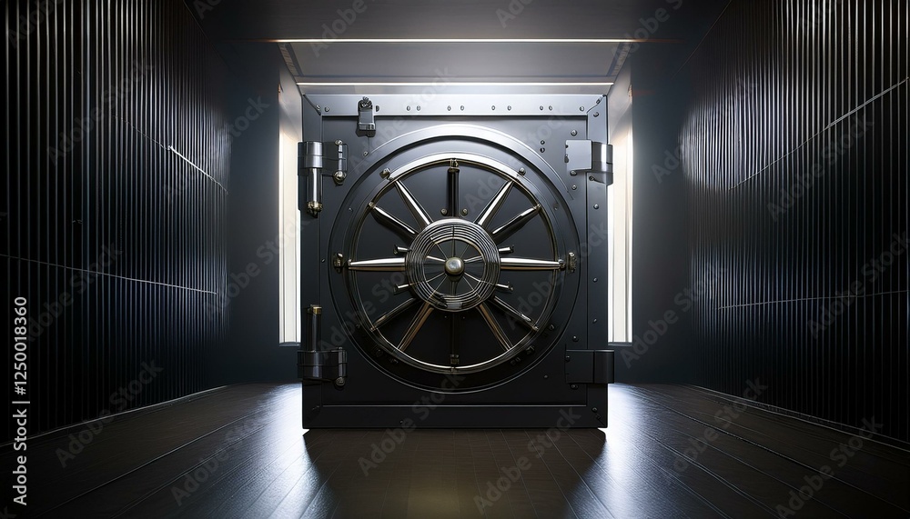 Sleek lines create a modern look for storage. Sleek lines create a modern look for storage.