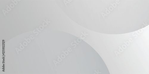 Abstract background featuring overlapping curves and circular shapes in various shades of gray, creating a smooth gradient and subtle depth modern
