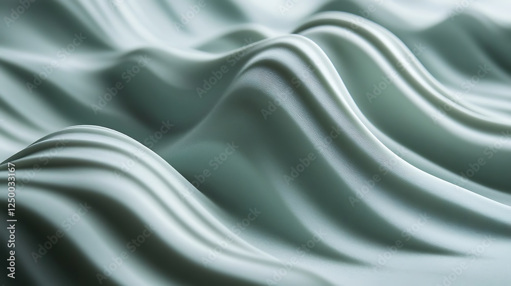 Obraz premium Abstract Waves, Grey, Background