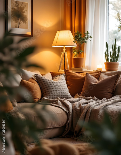 luxury hotel room 
