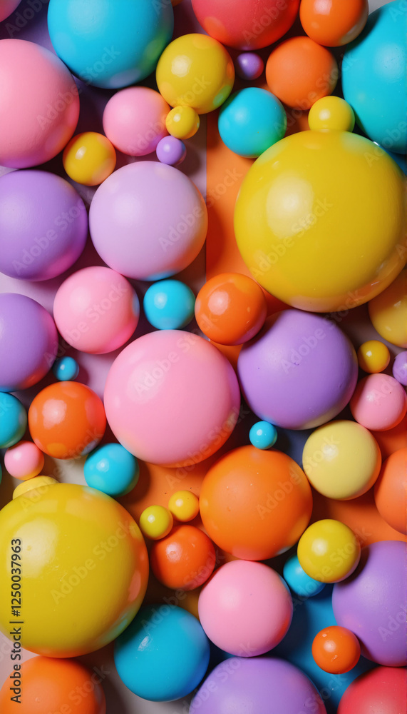 Obraz premium Colorful Ball Background